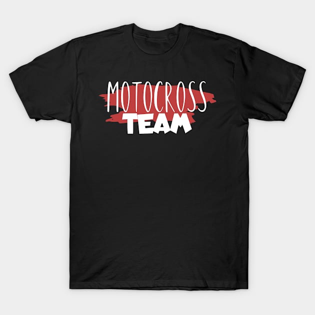 Motocross team T-Shirt by maxcode
